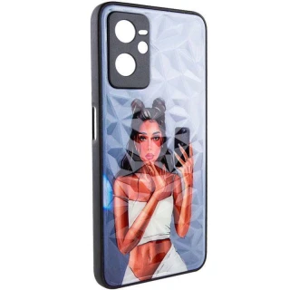 Стеклянный чехол Prisma Ladies на Realme C35 фото 1 из 2