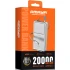 Портативное ЗУ Power Bank Amaya APB-F231 45W with display and cable 20000 mAh – silver. Фото 2 из 2