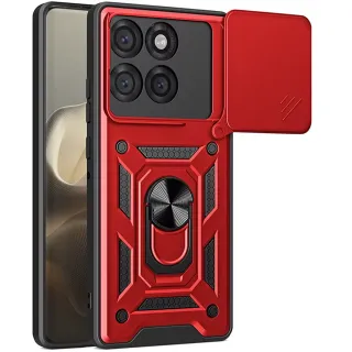 Удароміцний чохол Ummi Camshield Serge Ring (in box) для Motorola Edge 70 Fusion — Червоний / Red