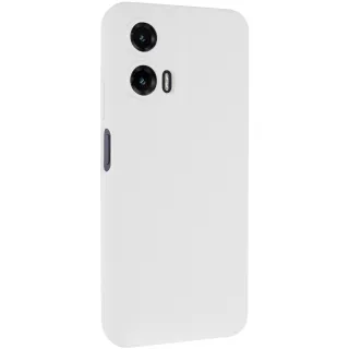 Чехол Silicone Case Lakshmi Premium з закритою камерою на Motorola Moto G35 — Белый / White