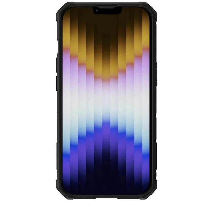 TPU+PC чохол Nillkin CamShield Armor Pro (шторка для камери) на Apple iPhone 14 (6.1") – Чорний. Фото 3 з 7