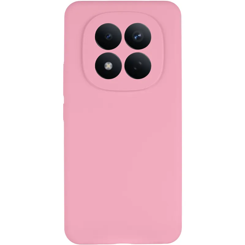 Чехол Silicone Case Lakshmi Premium з закритою камерою на Xiaomi Redmi Note 15 Pro 4G – Розовый / Light pink. Фото 3 из 6
