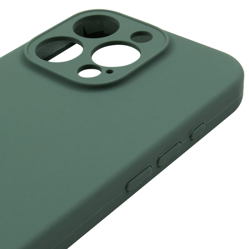 Чехол Silk Full Camera Protective (AA) NO LOGO для Apple iPhone 16 Pro Max – Зеленый / Pine green. Фото 7 из 8