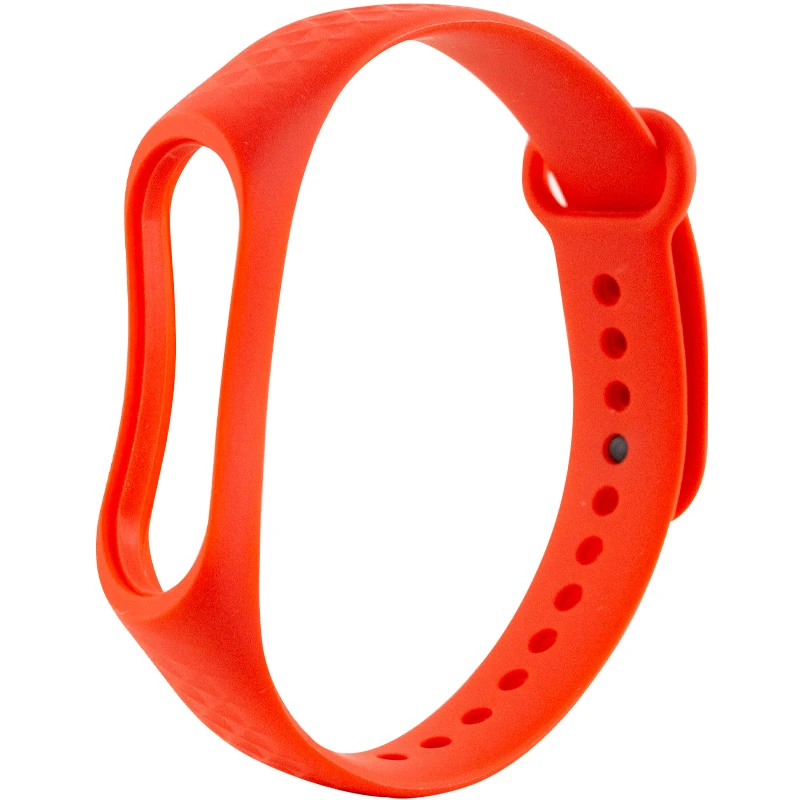 Ремешок Rhomb для Xiaomi Mi Band 3/4 – Красный. Фото 3 из 6