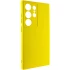 Чохол Silicone Case Lakshmi з закритою камерою на Samsung Galaxy S24 Ultra – Жовтий / Flash. Фото 6 з 12