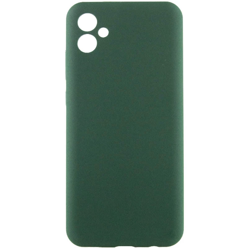 

Чохол Silicone Case Lakshmi Plus з закритою камерою на Samsung Galaxy A06 (Зелений / Dark green)