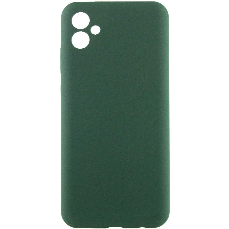 Чохол Silicone Case Lakshmi Premium із закритою камерою для Samsung Galaxy A06 – Зелений / Cyprus Green. Фото 1 з 7