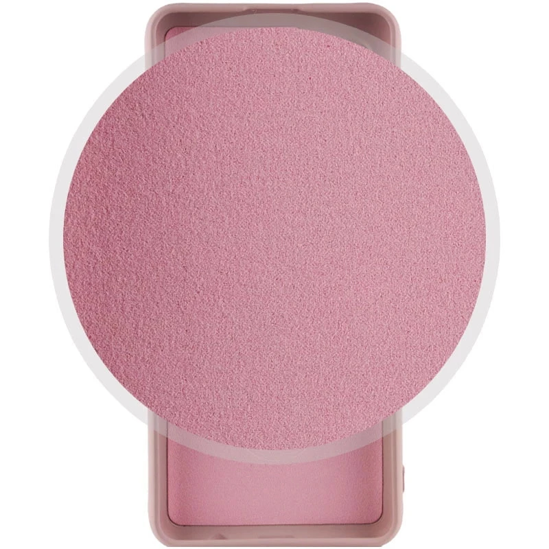 Кольоровий силіконовий чохол GETMAN із закритою камерою для Motorola Moto G72 – Рожевий / Pink Sand. Фото 2 з 3