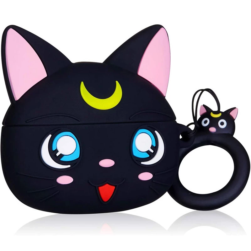 Силиконовый футляр Cartoons&Heroes для наушников AirPods Pro + кольцо – Артемис. Фото 3 из 3