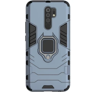 Противоударный чехол Transformer с кольцом для Xiaomi Redmi 9 фото 1 из 2