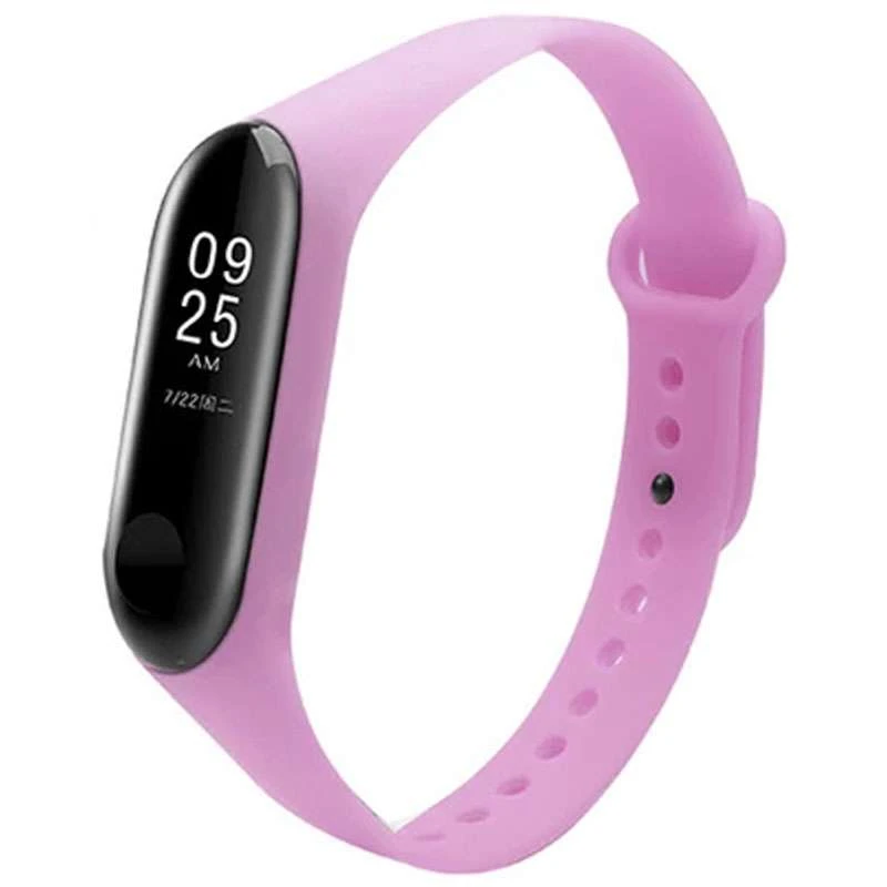 

Силиконовый ремешок Neon для Xiaomi Mi Band 5 / 6 (Сиреневый), Бузковий