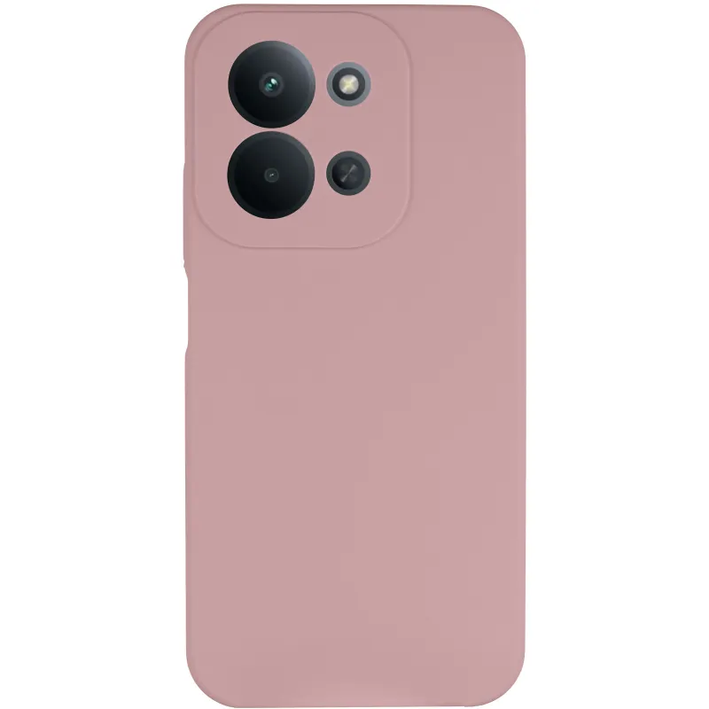 Чехол Silicone Case Lakshmi Premium з закритою камерою на Xiaomi Poco C85 (Global) – Розовый / Pink Sand. Фото 3 из 6
