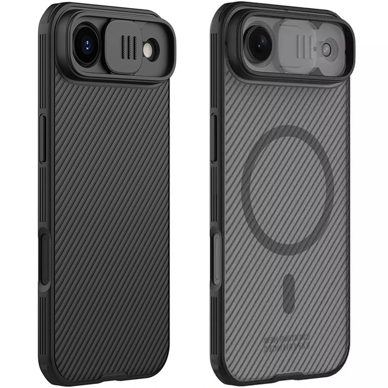 Пластиковая накладка Nillkin Pro со шторкой для камеры и магнитом для Apple iPhone 17 Air (6.5") фото 2 Пластиковая накладка Nillkin Pro со шторкой для камеры и магнитом для Apple iPhone 17 Air (6.5") фото 2 из 2
