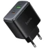 МЗП Hoco C158A Upgrade PD45W (1USB-A/1C) – Black. Фото 3 з 6
