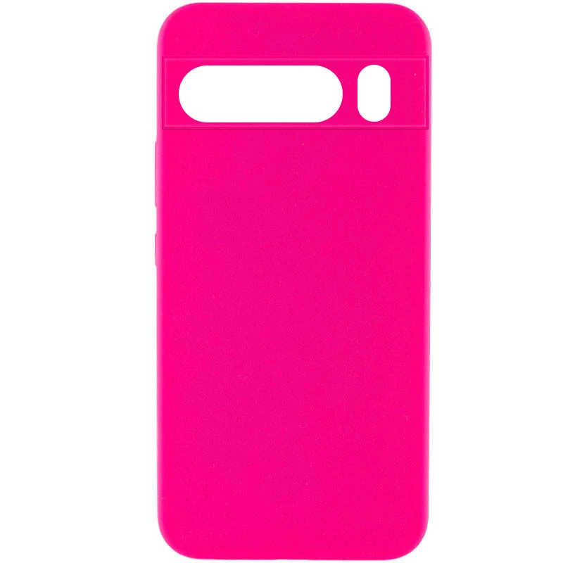 Чохол Silicone Case Lakshmi Premium з закритою камерою на Google Pixel 9 Pro XL – Рожевий / Barbie pink. Фото 1 з 3