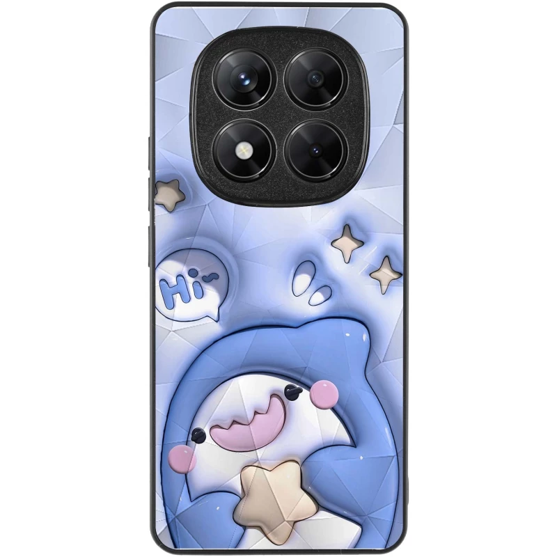 Чехол Prisma Plush для Xiaomi Redmi Note 14 4G (Int. version) – Shark. Фото 2 из 4
