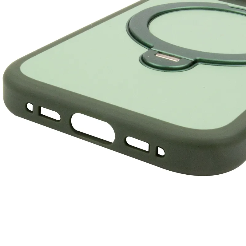 Чехол Ummi Full Camera with Magnetic Fit HQ Ring для Apple iPhone 18 Pro – Green. Фото 7 из 7