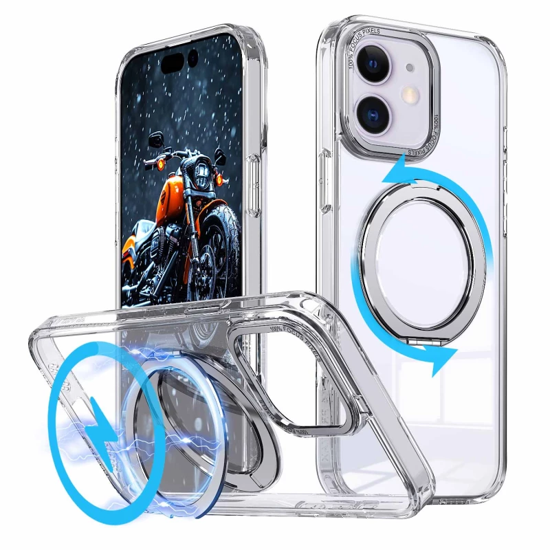 Чехол Empire with MagSafe and Ring для Apple iPhone 11 (6.1") – Clear. Фото 2 из 3