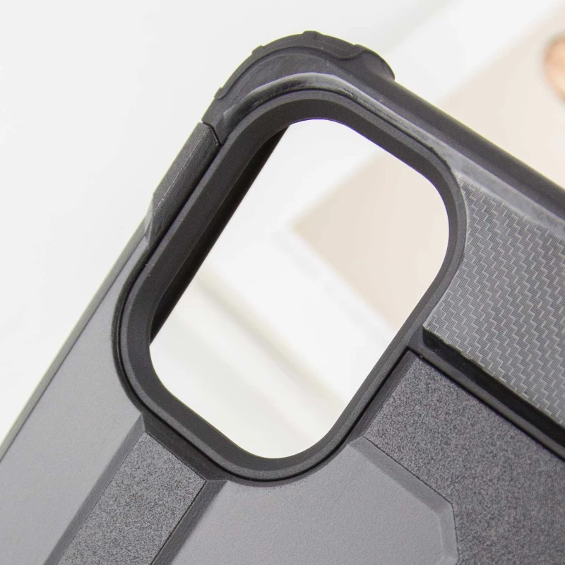 Протиударний чохол з посиленими кутами Immortal на Samsung Galaxy A06 – Чорний. Фото 10 з 15