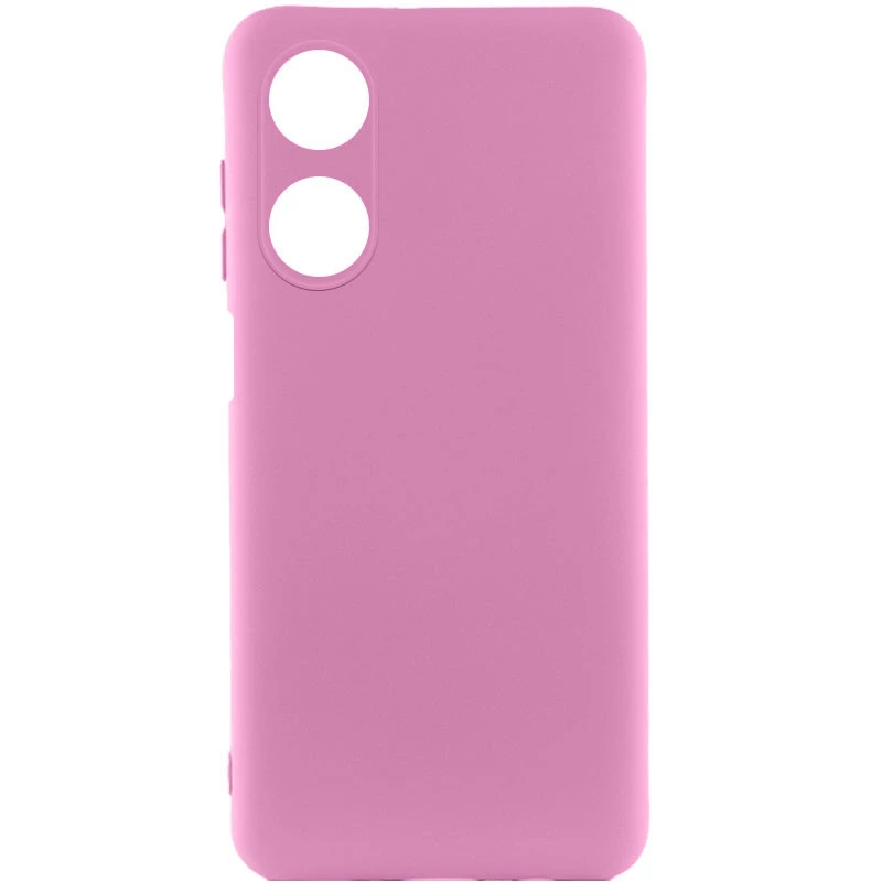 Чохол Silicone Case Lakshmi з закритою камерою на Oppo A18 – Рожевий / Pink. Фото 1 з 1