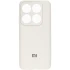 Чехол Silicone Case Lakshmi Premium L с закрытой камерой для Xiaomi 14T – Белый / White. Фото 1 из 1