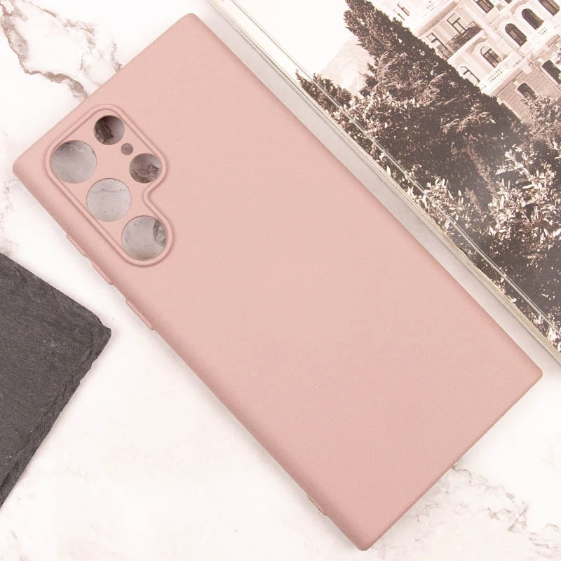 Чохол Silicone Case Lakshmi з закритою камерою на Samsung Galaxy S24 Ultra – Рожевий / Pink Sand. Фото 8 з 10