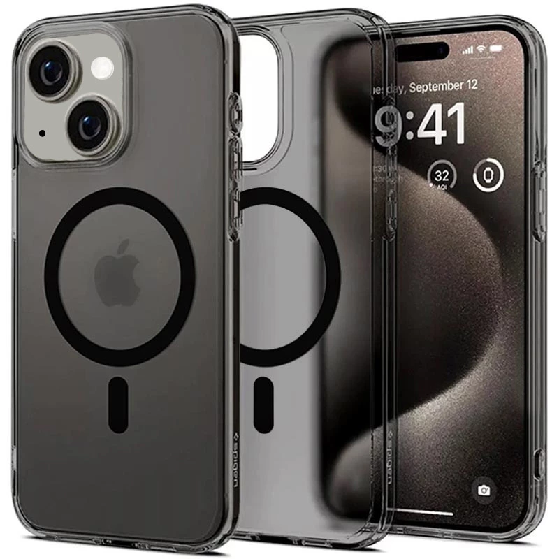 Чехол SGP Black Matte (MagFit) для Apple iPhone 13 (6.1") фото 1 из 1