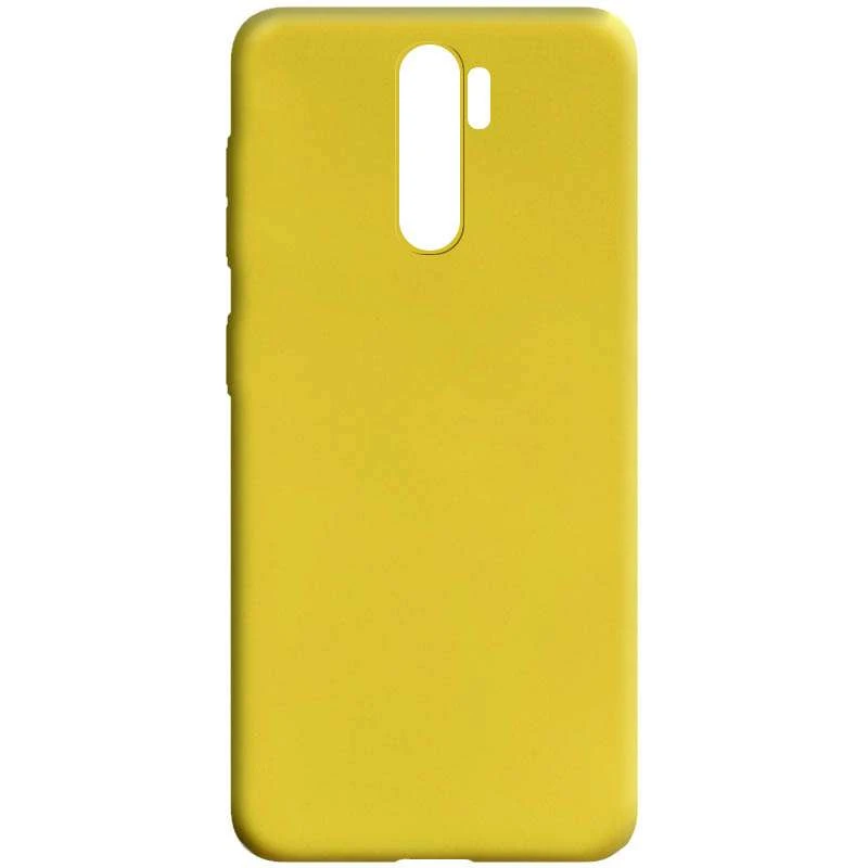 

Цветной силиконовый чехол для Xiaomi Redmi 9 (Желтый), Жовтий