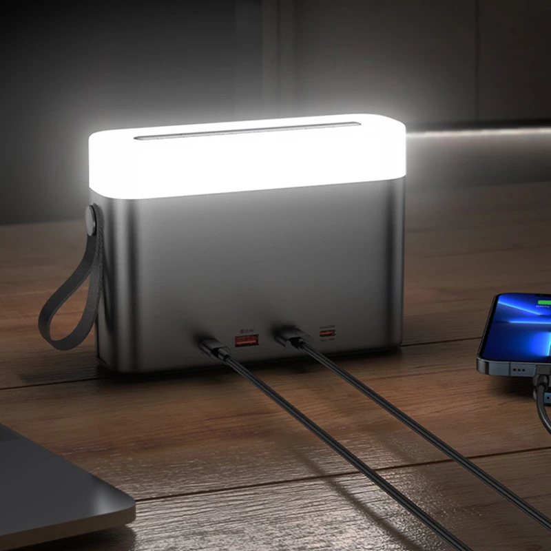 Портативне ЗП Power Bank Hoco J94A Masterful 22.5W 50000 mAh – Black. Фото 7 з 8