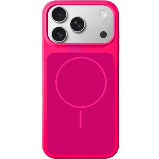 Чохол Silk Duo Color (AA) NO LOGO with Magnetic Fit для Apple iPhone 17 Pro (6.3") — Barbie Pink