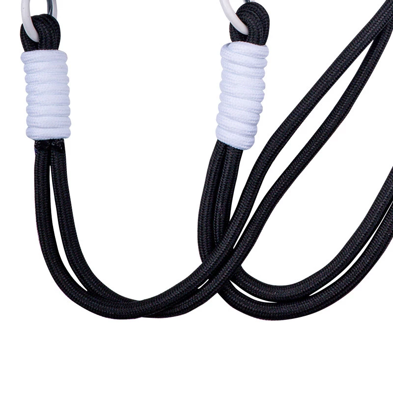 Силіконовий чохол CrossBody зі шнурком для Apple iPhone 12 (6.1") – Black. Фото 10 з 11