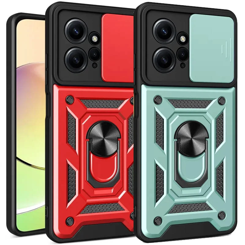 Удароміцний чохол Ummi Camshield Serge Ring (in box) для Xiaomi Redmi Note 12 4G фото 1 з 2