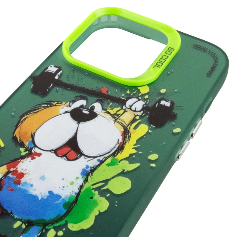 Чехол TPU+PC Street Art для Apple iPhone 16 Pro Max – Power. Фото 6 из 7