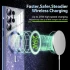Чохол з блискітками, захисними лінзами на камеру та MagSafe на Samsung Galaxy S21 Ultra – Синій / Deep navy. Фото 4 з 4