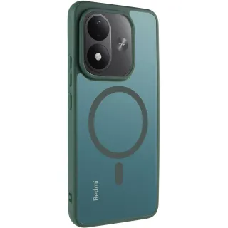 Чохол TPU Bloom with Magnetic Fit для Xiaomi Redmi Note 17 — Green