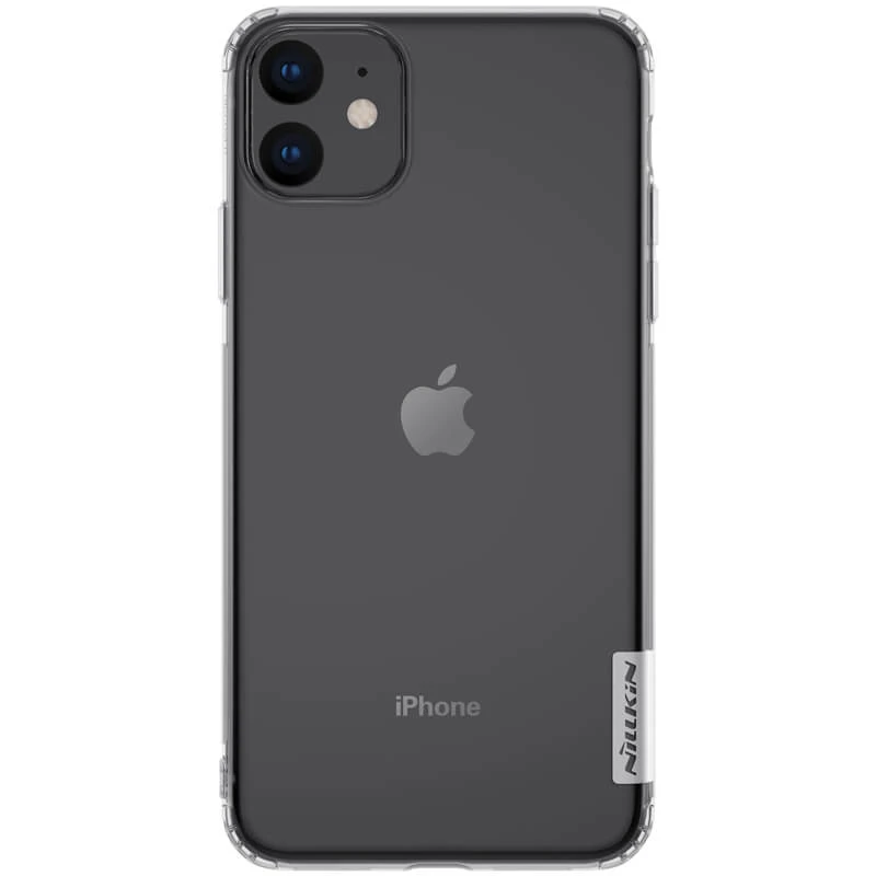 

Ультратонкий силіконовий чохол Nillkin на Apple iPhone 11 (6.1") (Безбарвний (прозорий))