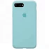 Чохол Silicone Case з закритим низом на Apple iPhone 7 plus / 8 plus – Бірюзовий / Turquoise. Фото 1 з 1