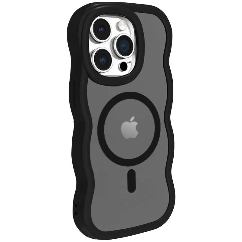 Чохол Solid with MagSafe для Apple iPhone 12 Pro Max (6.7") – Black. Фото 2 з 4