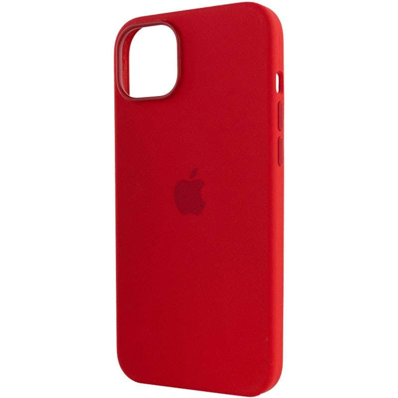 Чехол Silicone case (AAA) with Magsafe для Apple iPhone 13 (6.1") – Красный / Red. Фото 7 из 8