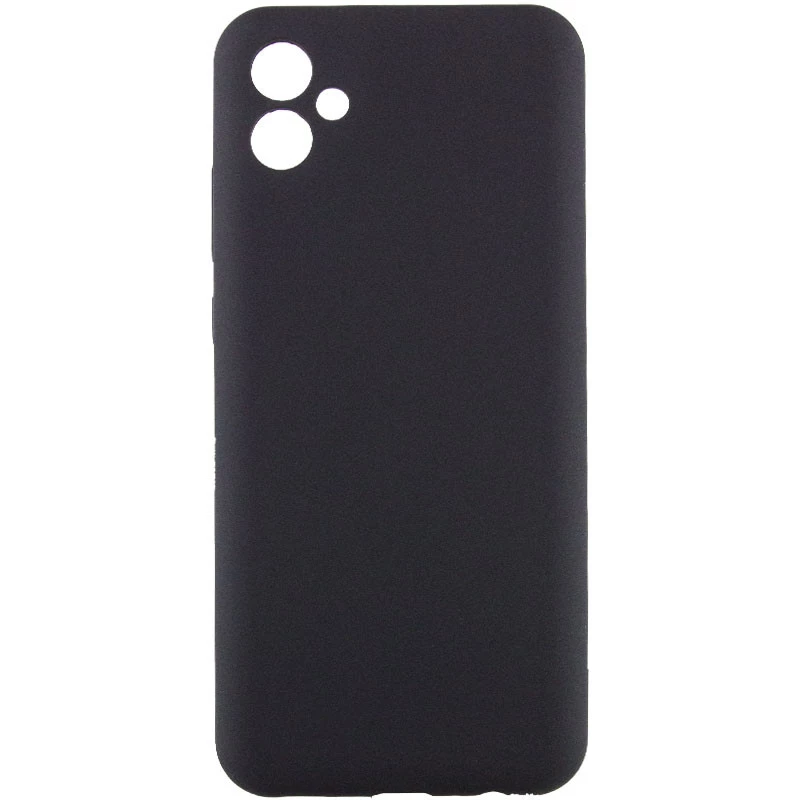 

Чехол Silicone Case Lakshmi Plus с закрытой камерой для Samsung Galaxy A04 (Черный / Black), Чорний / black