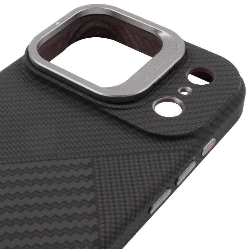 TPU чехол Pixel Craft with MagSafe для Apple iPhone 17 Pro (6.3") – Graphite Flow. Фото 6 из 8