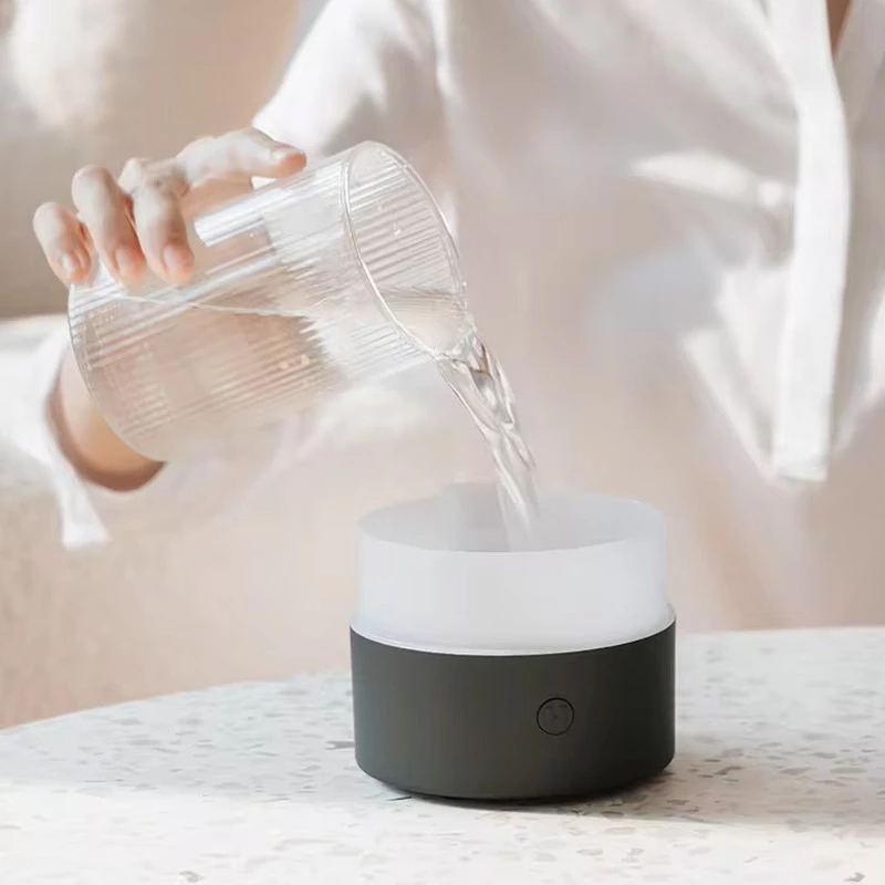 Зволожувач повітря з підсвічуванням WX107 Type-C/5V USB 230ml – White. Фото 7 з 8