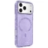 Чехол с блестками и MagFit для Apple iPhone 17 Pro (6.3") – Purple. Фото 3 из 5