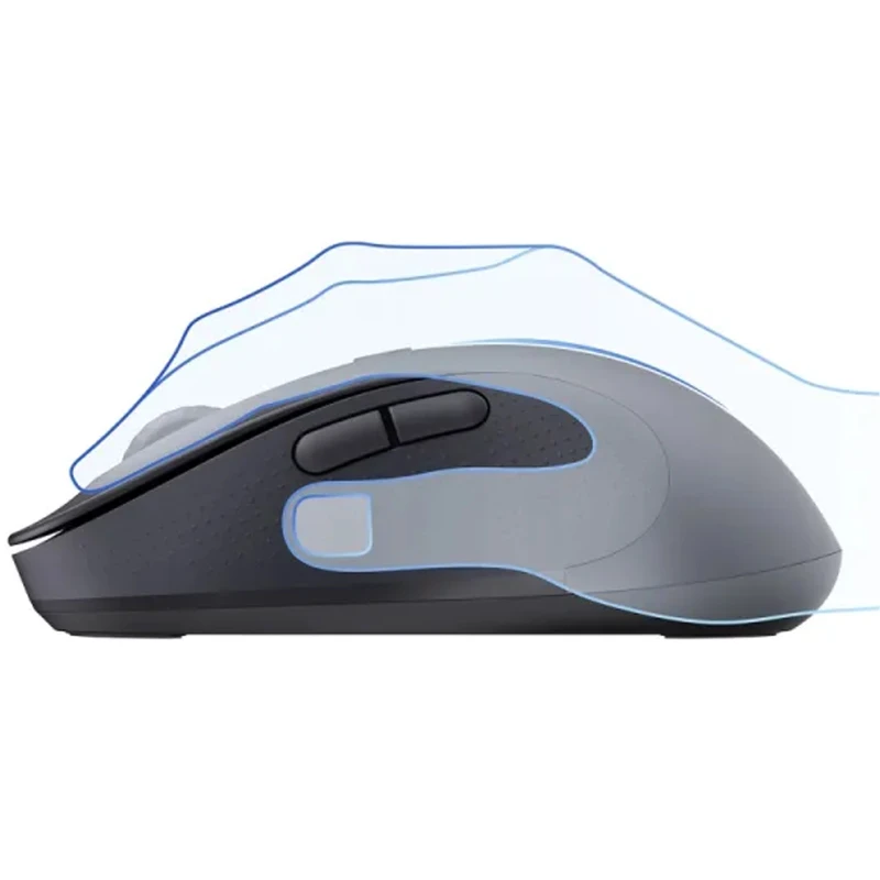 Мышь беспроводная Baseus F02 Ergonomic Bluetooth (B010555) – Cluster Black. Фото 6 из 6