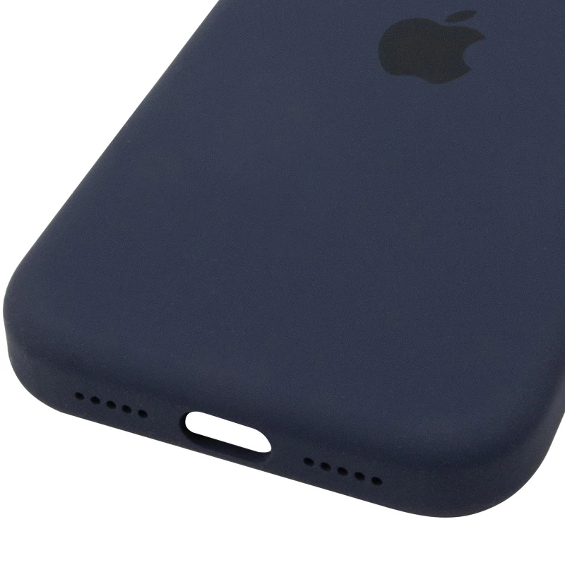Чохол Silicone case (AAA) with Magsafe and Animation для Apple iPhone 17 Pro Max (6.9") – Midnight. Фото 8 з 8