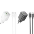 МЗП Hoco N41 Almighty PD20W+QC3.0 + Type-C to Type-C фото 1 з 2