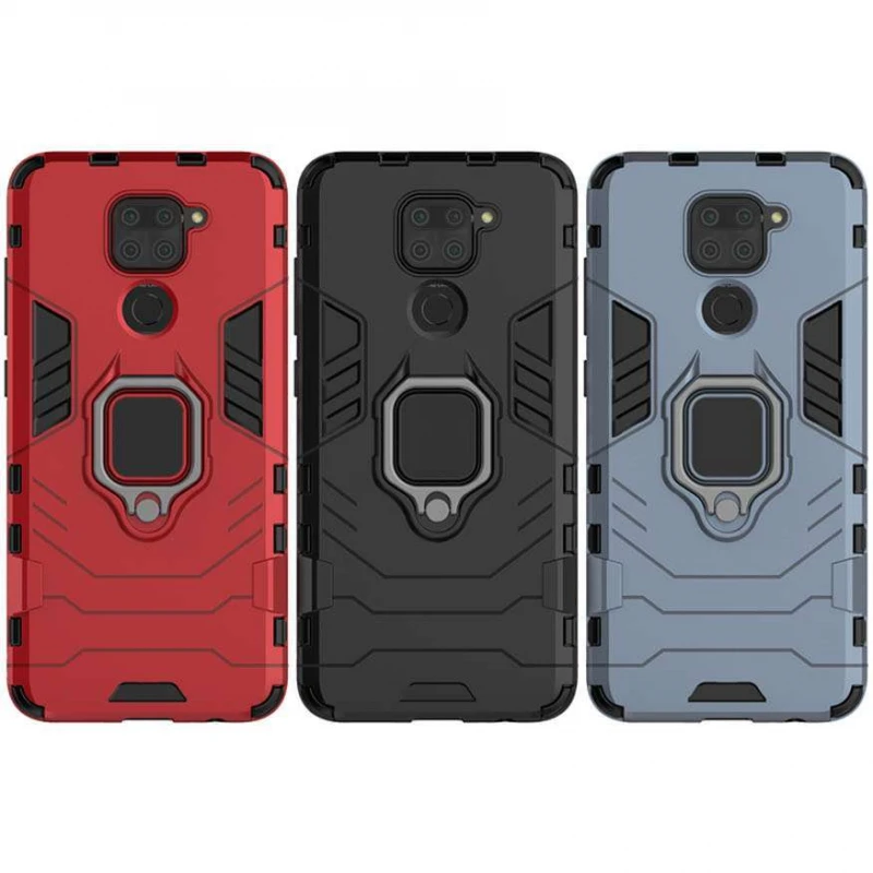 

Протиударний чохол Transformer з кільцем на Xiaomi Redmi Note 9 / Redmi 10X
