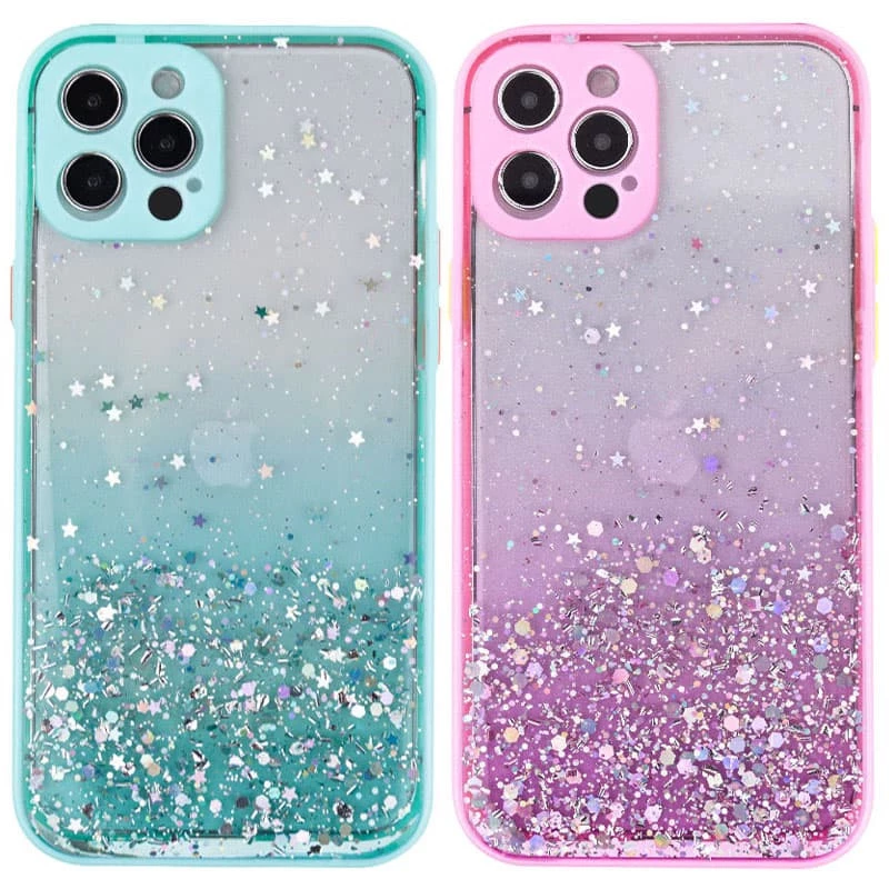 Чехол с блестками и защитой камеры для Apple iPhone 15 Pro (6.1") фото 1 из 1