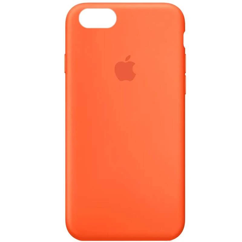 

Чохол Silicone Case з закритим низом на Apple iPhone SE (2020) (Помаранчевий / Electric Orange)
