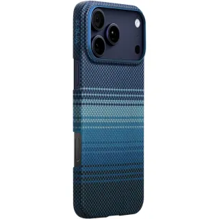 Чохол Aramid Fiber PTK Premium with MagSafe (NFC) для Apple iPhone 17 Pro (6.3") — Moonrise